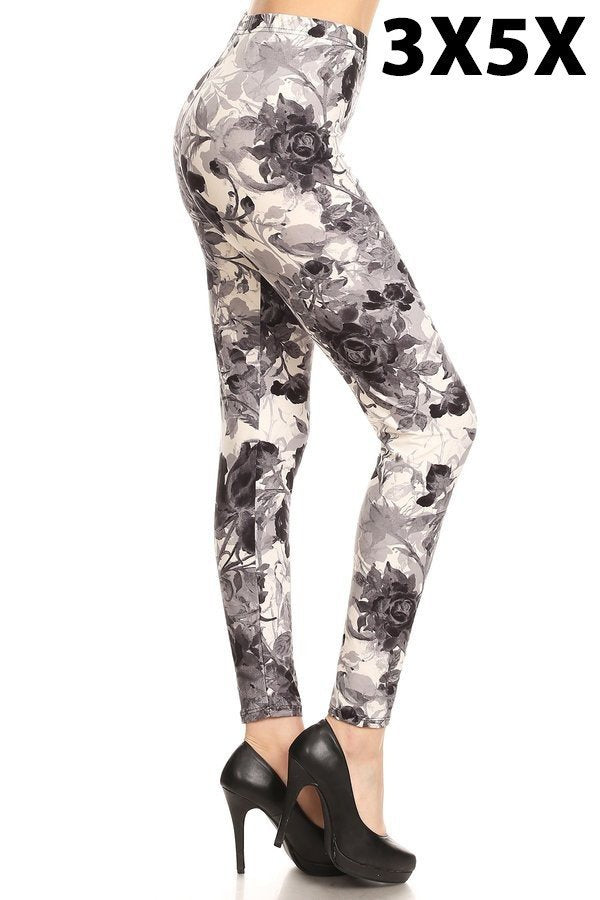 Legging a motifs floraux 1 Taille 20 24