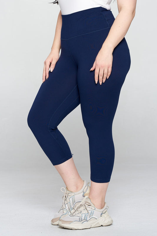 Capri legging taille haute - marine