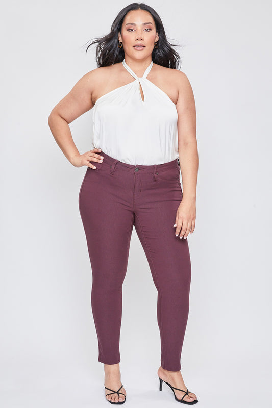 Pantalon ultra stretch - Plum