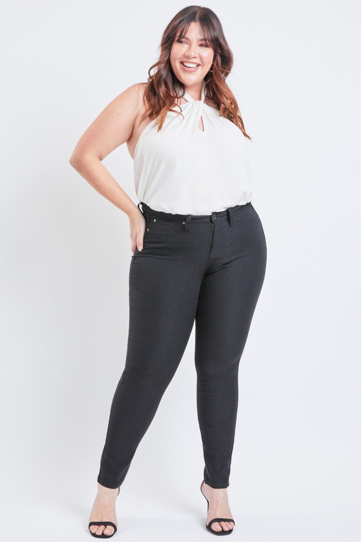 Pantalon ultra stretch (Noir)