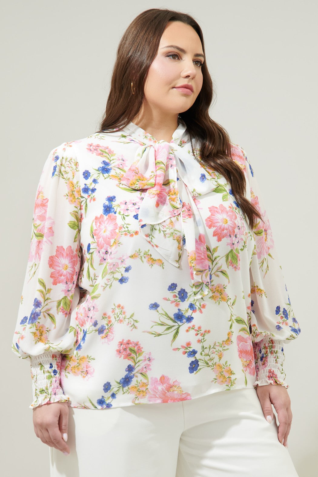 La blouse Juliette florale