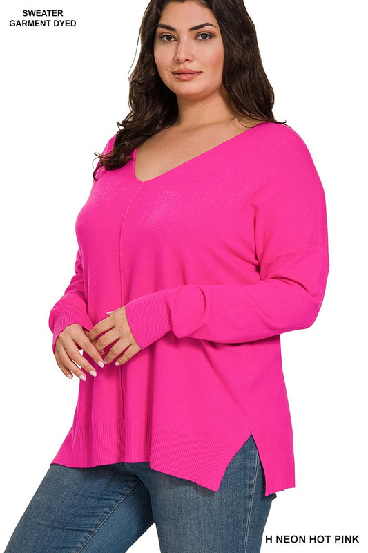 PRÉVENTE - Pull passe-partout ultra doux - Neon pink