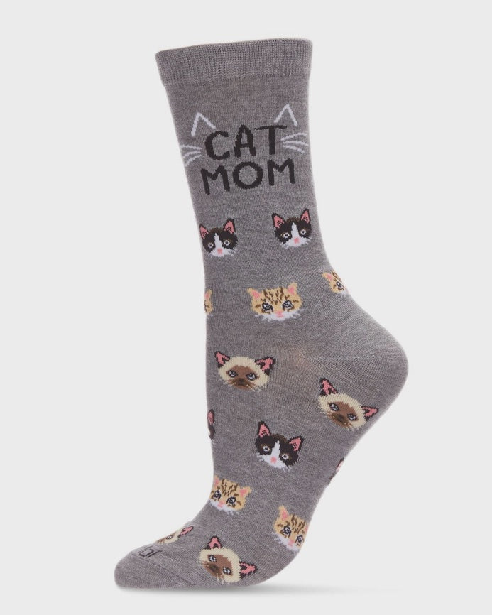 Chaussettes en bamboo - Cat mom