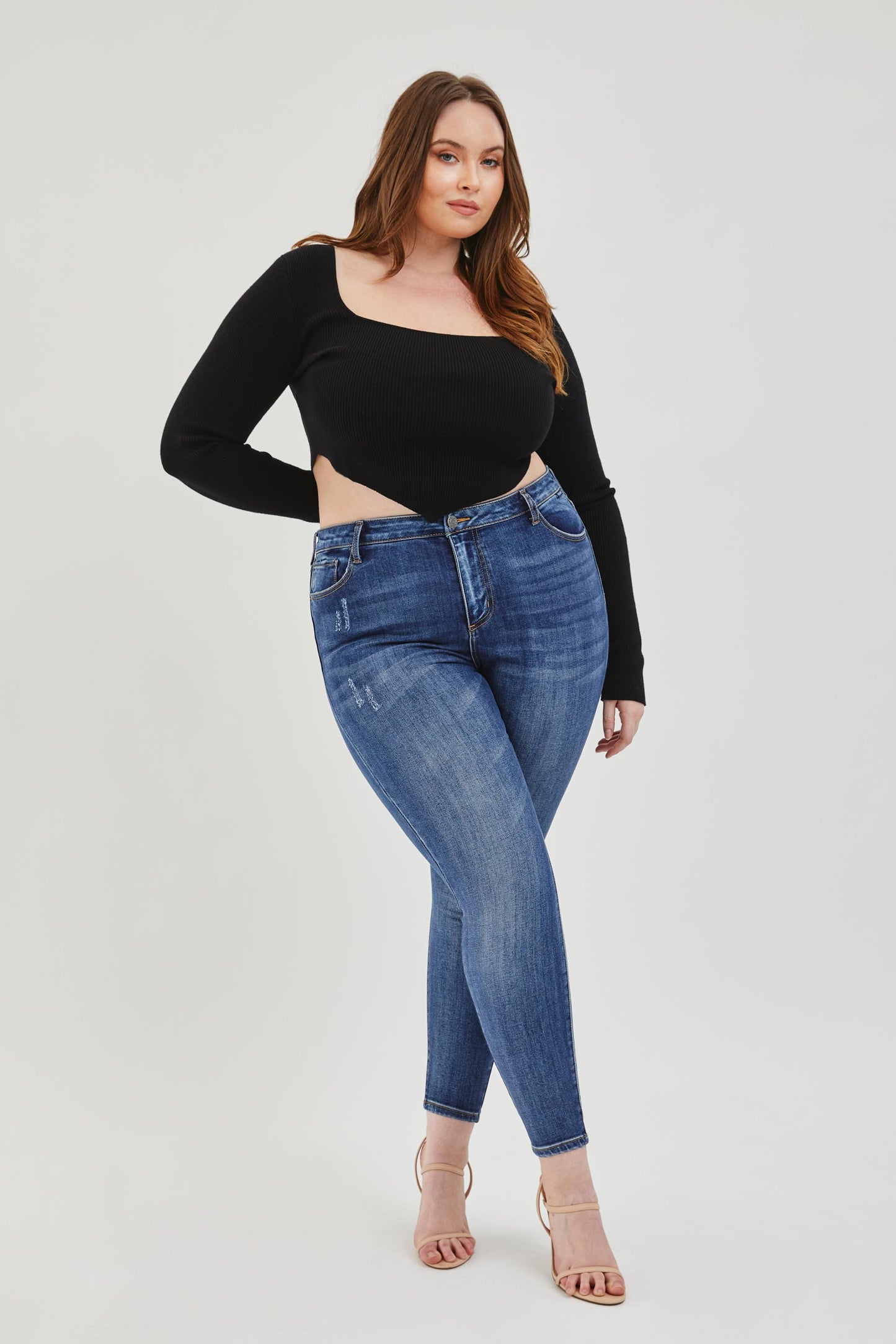 Le jean fashion taille haute #2 (14-22)