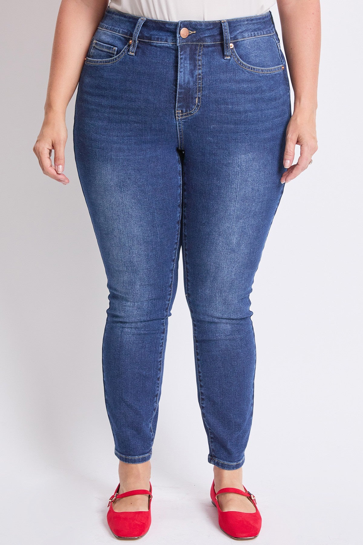 Jean skinny basique dark indigo (28 po)