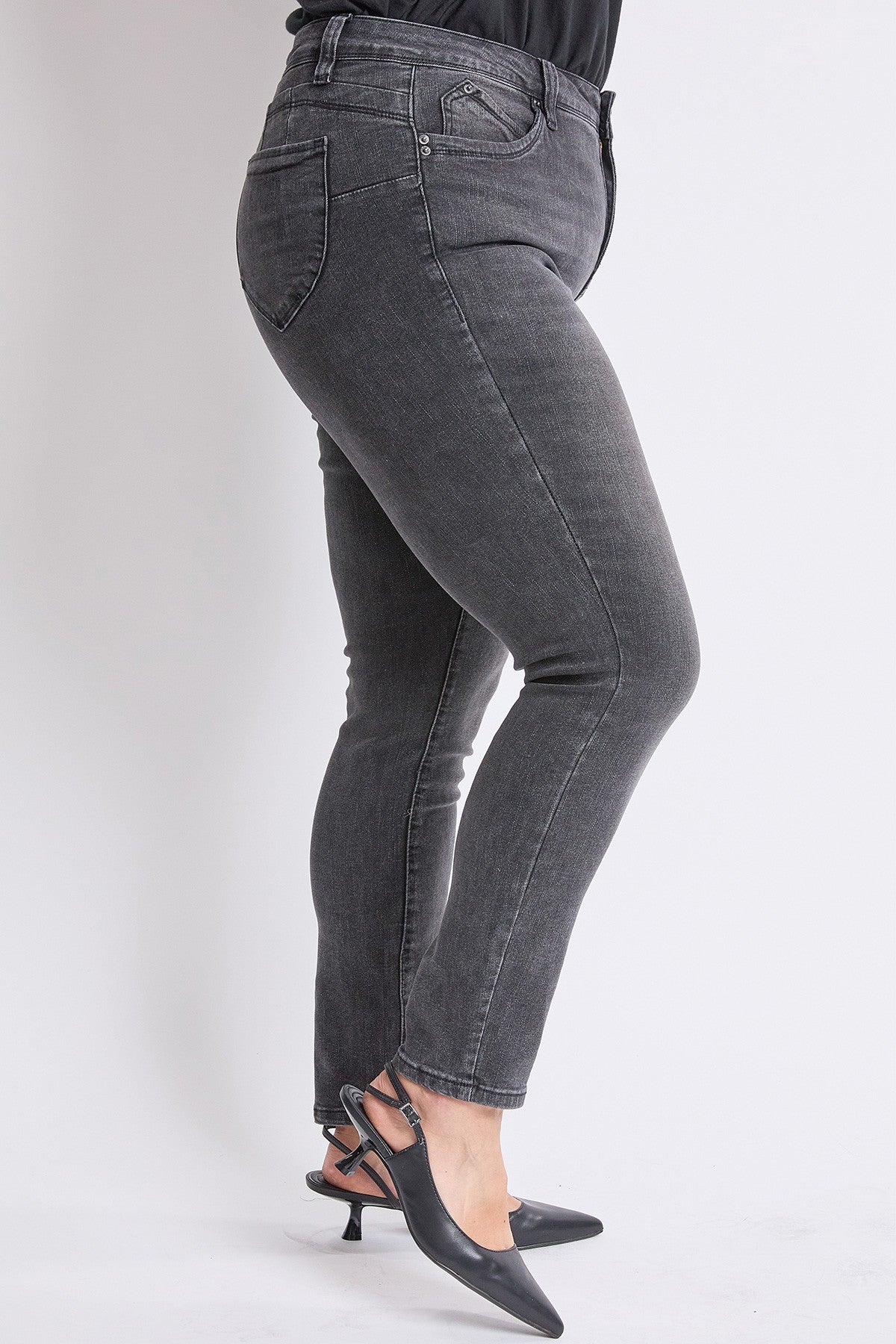 Jean skinny curve confidence - Faded black