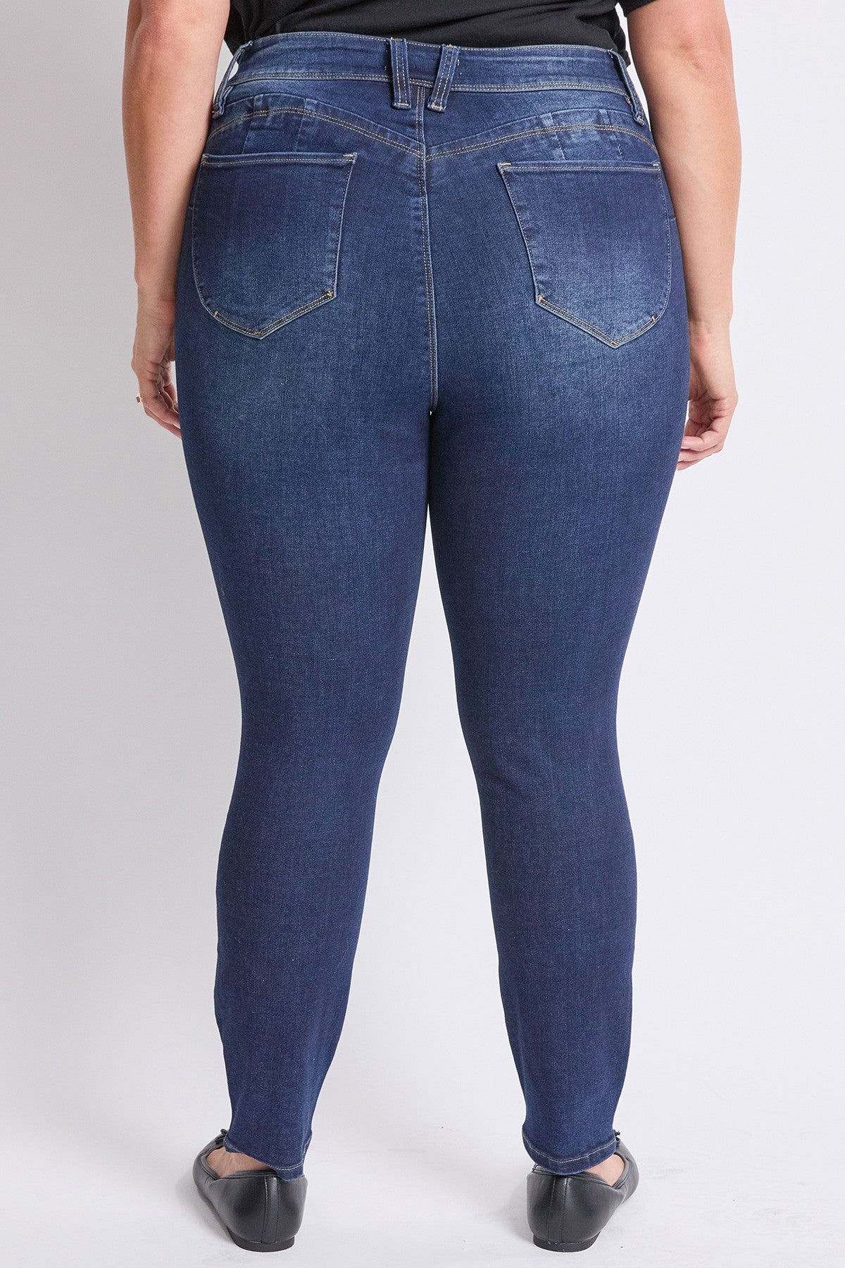 Jean skinny curve confidence - Blue black