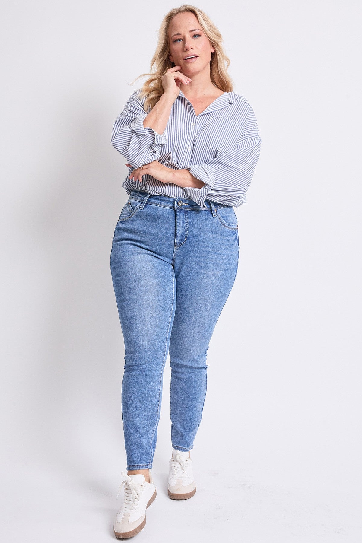 Jean skinny  curve confidence - Bleu vintage