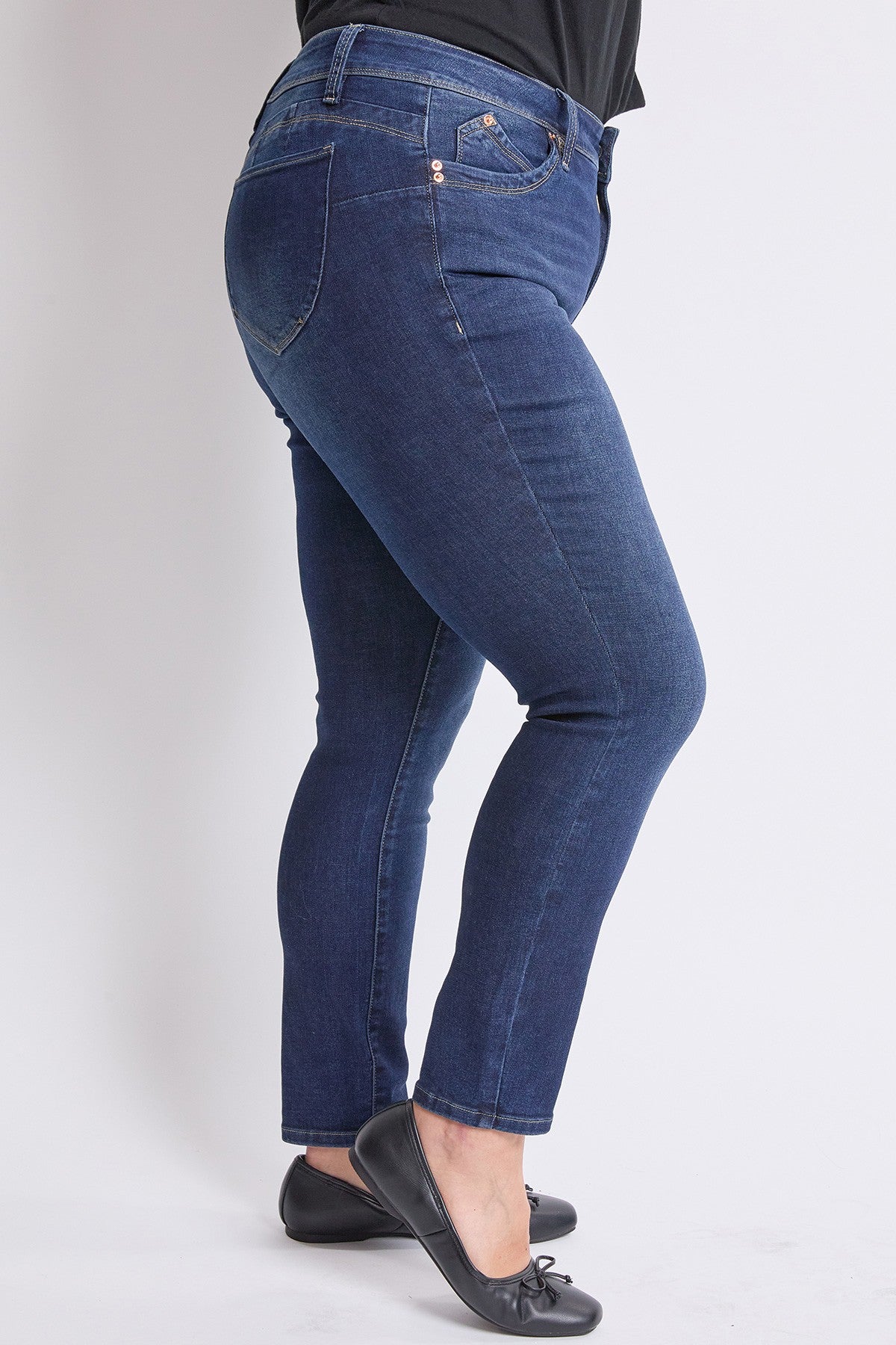 Jean skinny curve confidence - Blue black