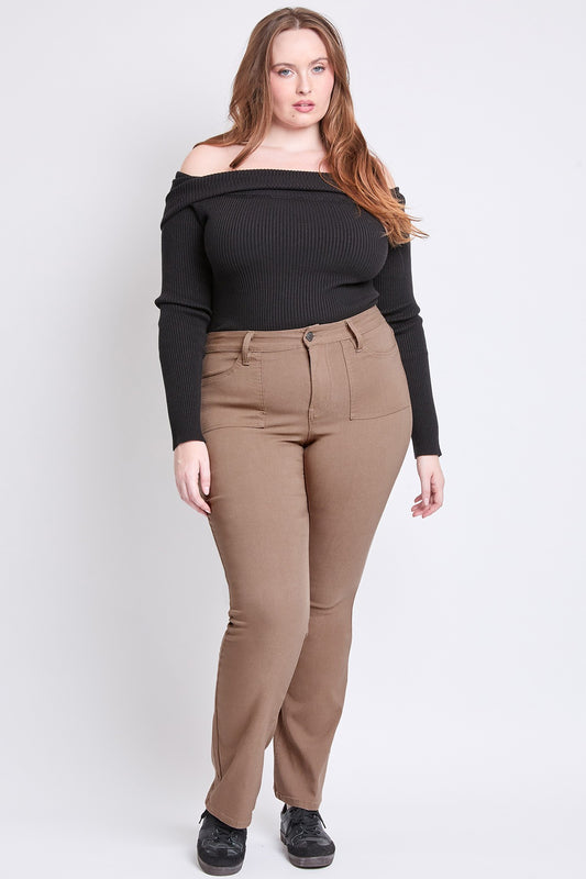 Ultra Stretch Bootcut Pants - Spring Coffee (32 in)