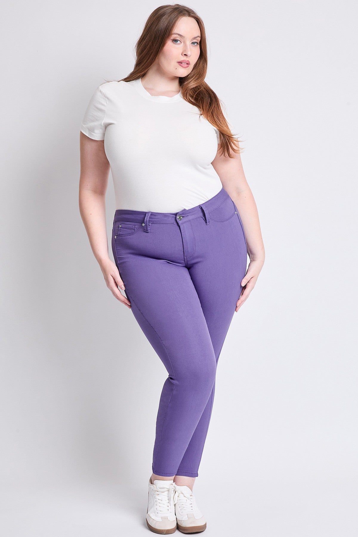 Pantalon ultra stretch -  Iris bloom