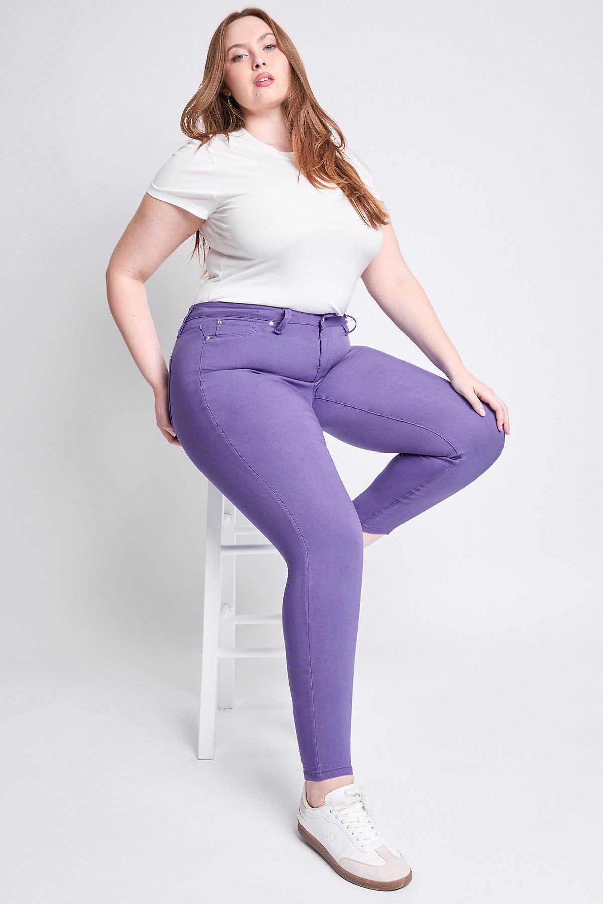 Pantalon ultra stretch -  Iris bloom