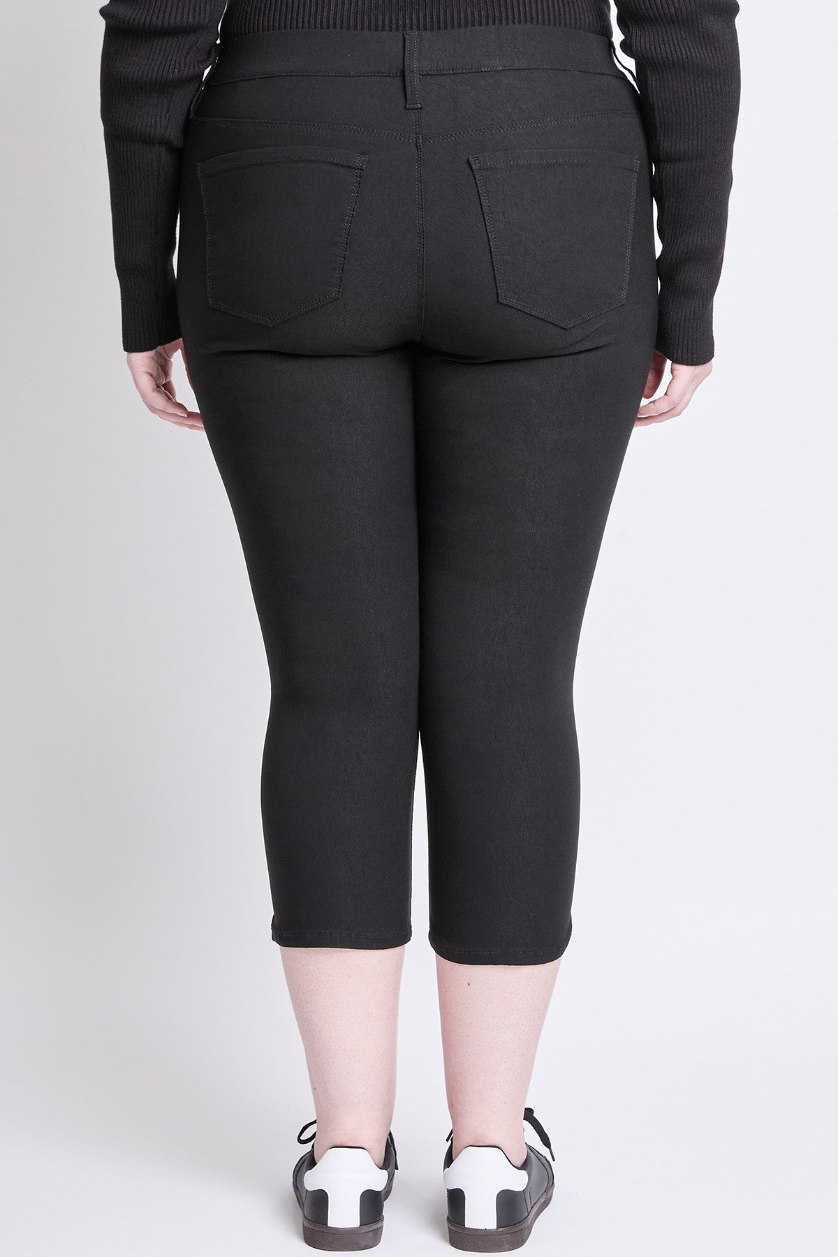 Capri ultra stretch sans bouton - Noir (23 po)