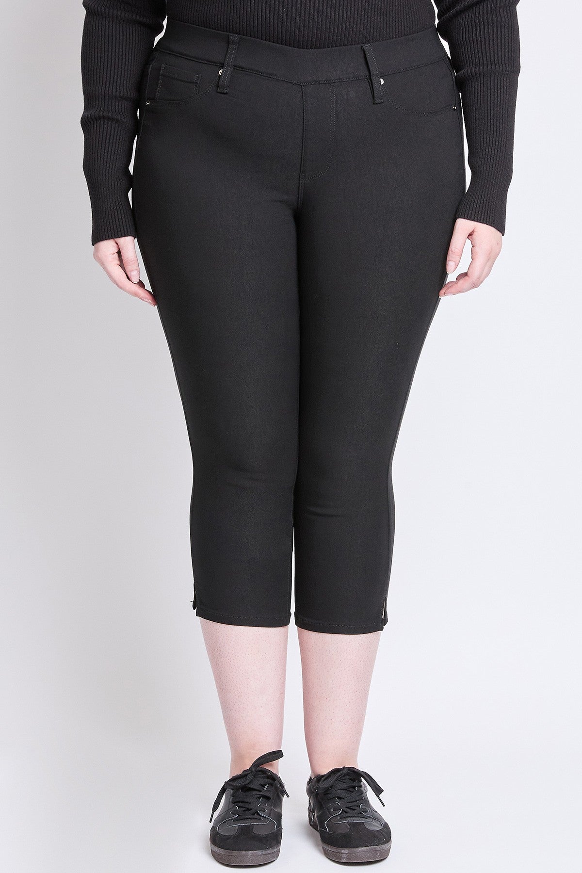 Capri ultra stretch sans bouton - Noir (23 po)