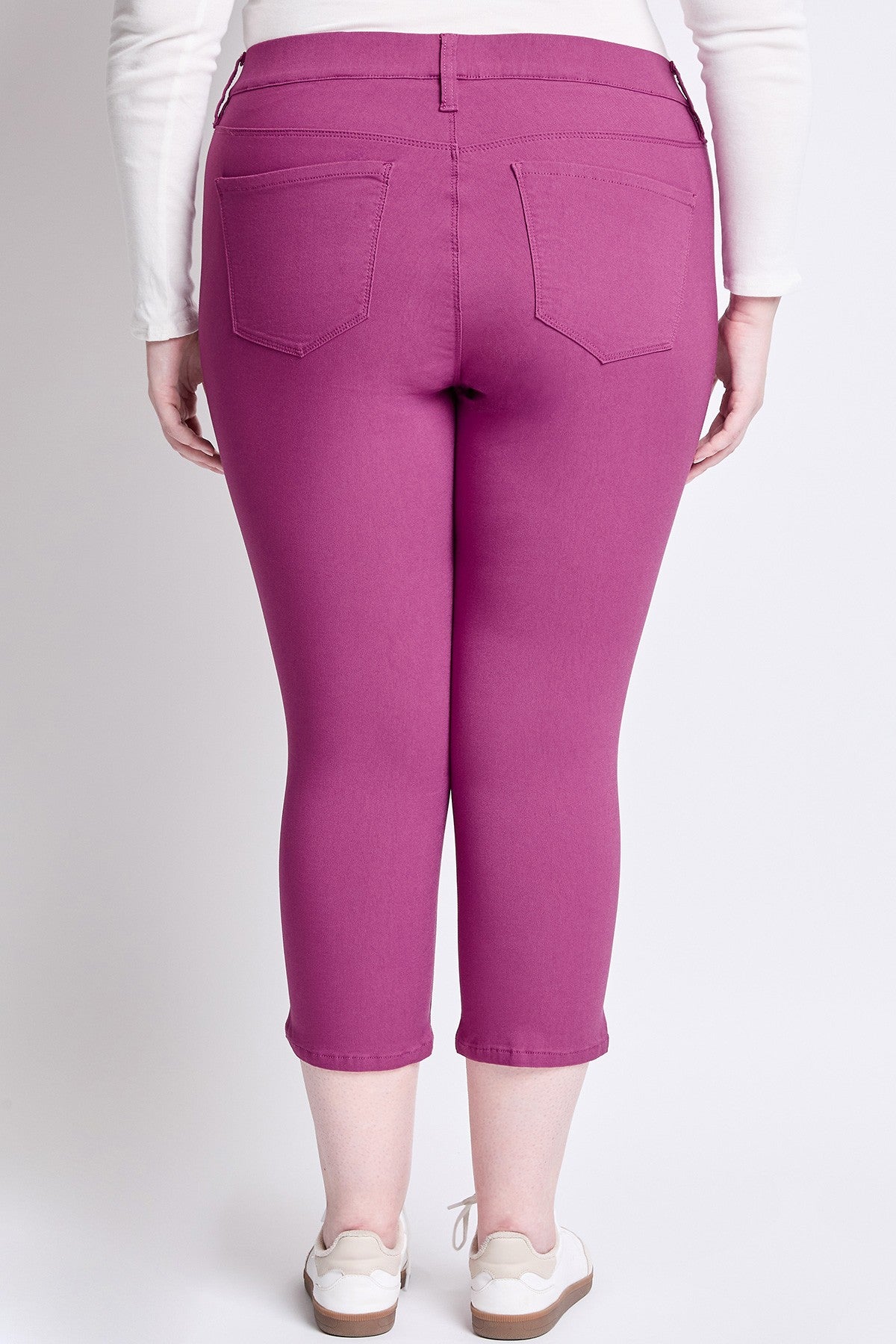 Capri ultra stretch sans bouton - Jazzberry (23 po)