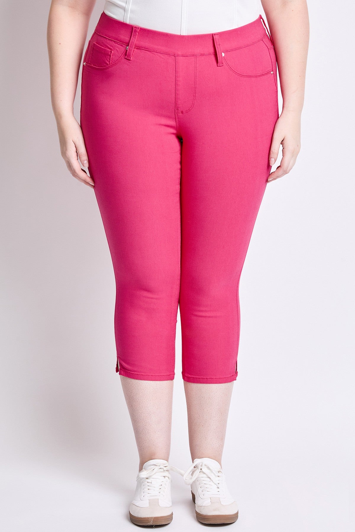 Capri ultra stretch sans bouton - French pink (23 po)