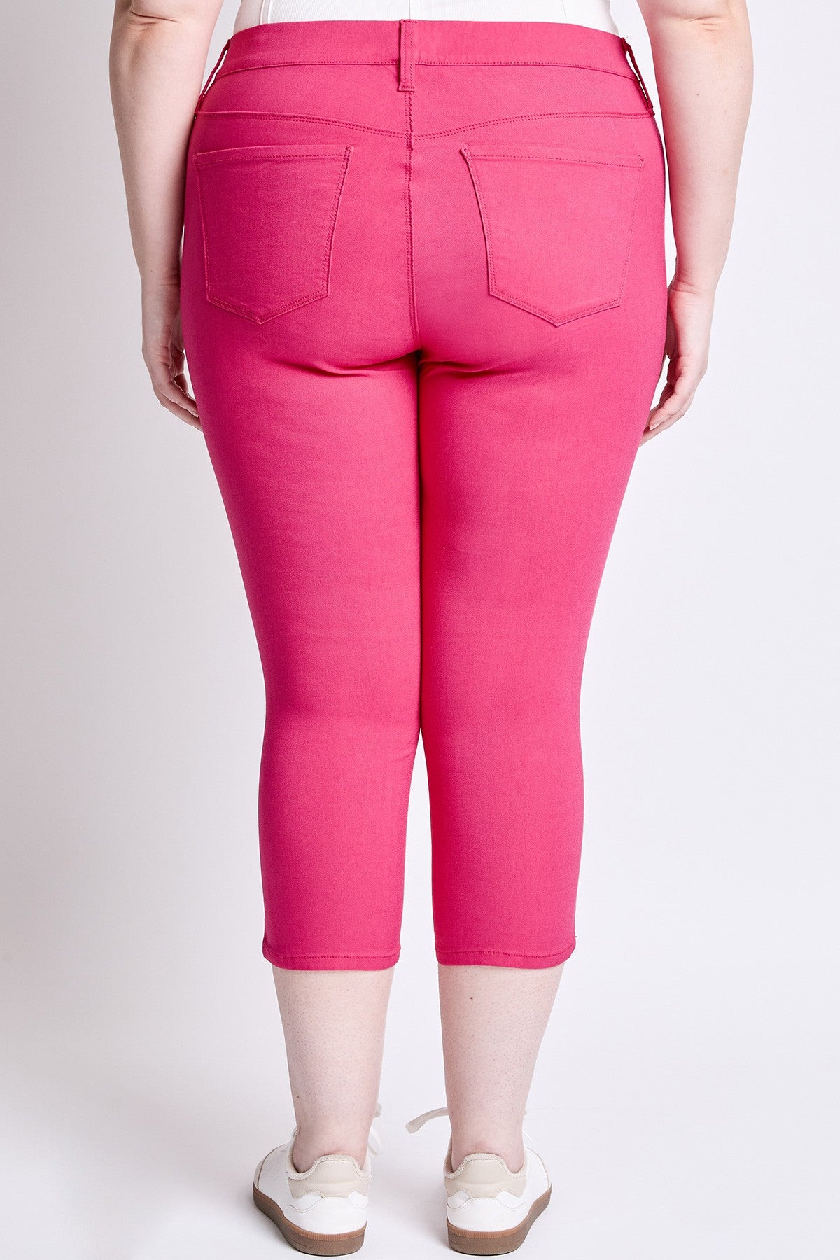 Capri ultra stretch sans bouton - French pink (23 po)