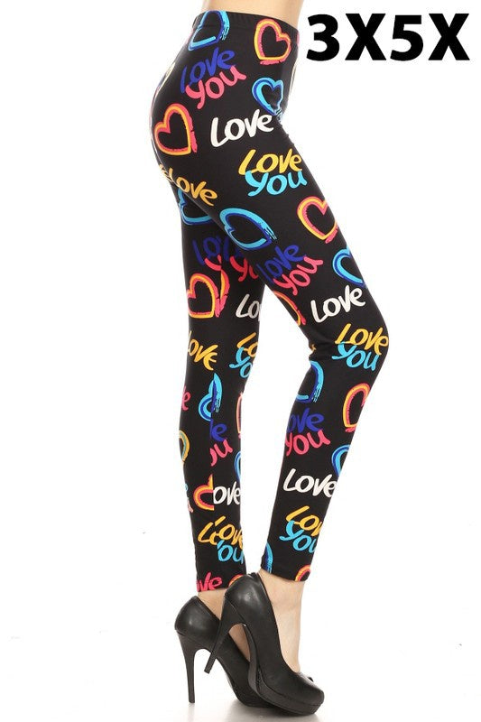 PRÉVENTE - Legging LOVE (Taille 20-24)