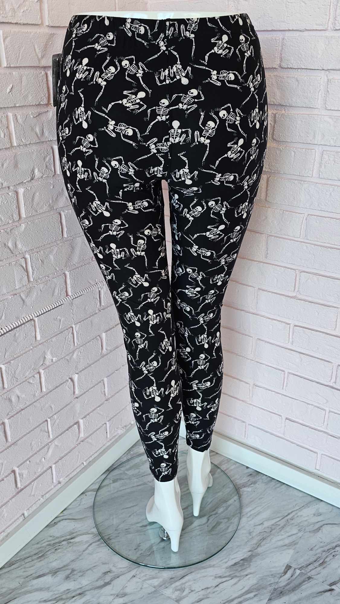 Legging à motifs de squelettes (Taille 14-20)