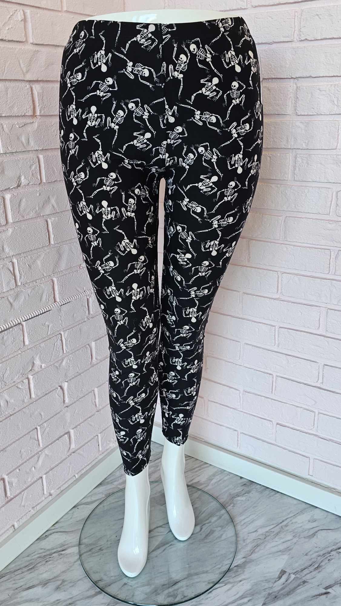 Legging à motifs de squelettes (Taille 14-20)