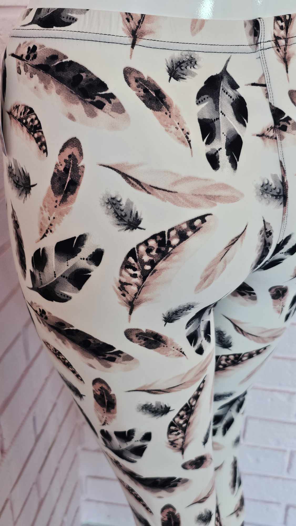 Legging à plumes (Taille 14-20)