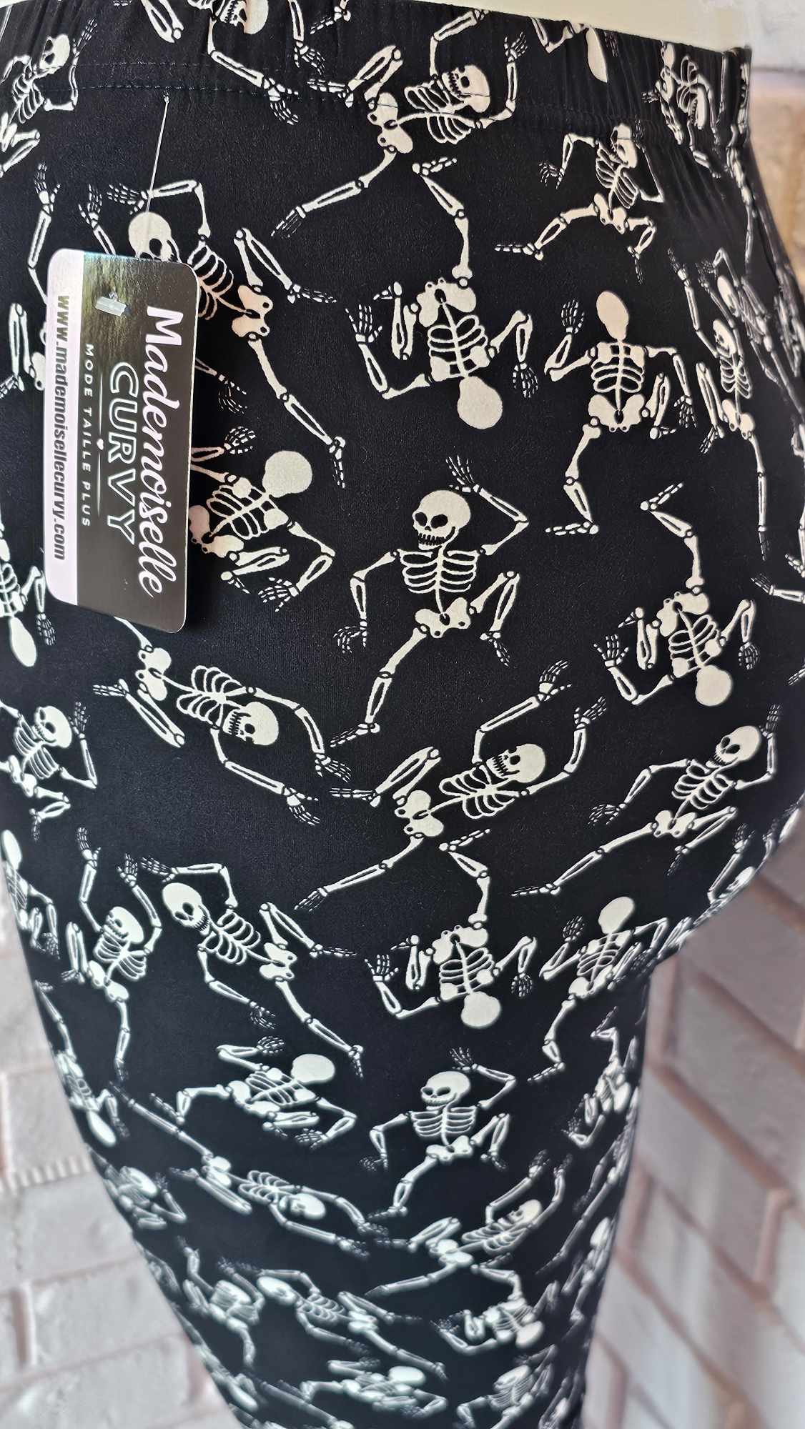 Legging à motifs de squelettes (Taille 14-20)