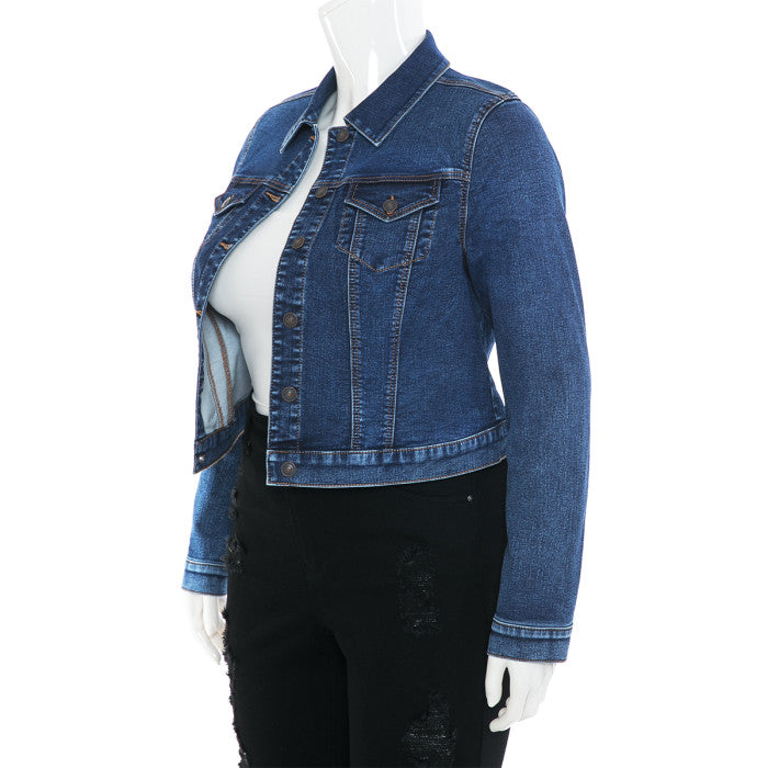 Jacket en jean - Bleu foncé