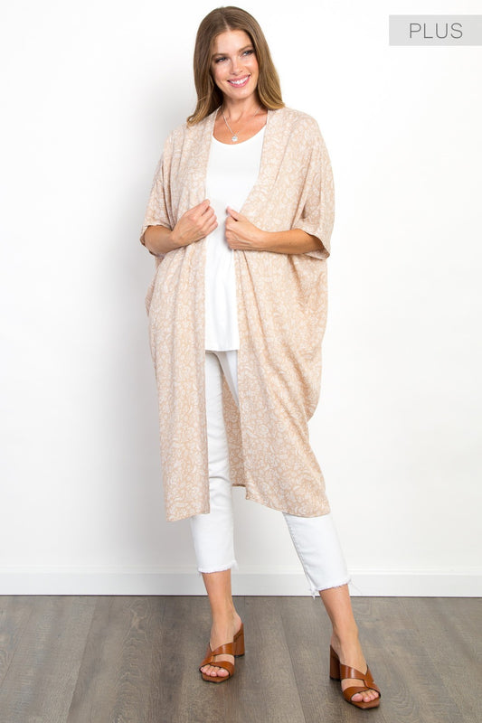 Cardigan taupe