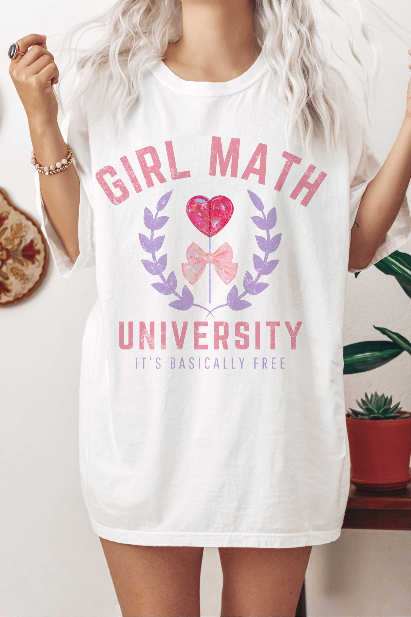 T-shirt - Girl Math