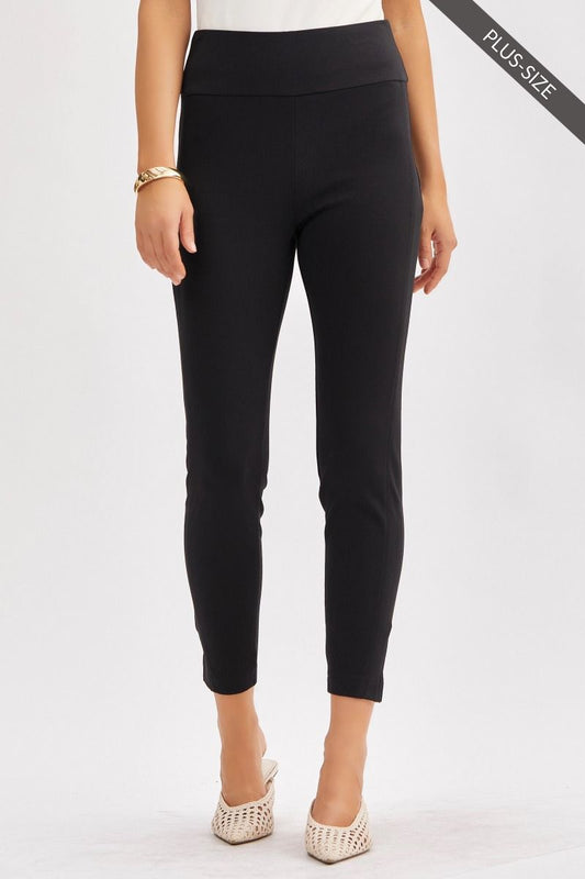 Presale - Versatile high waist black pants (26 in)