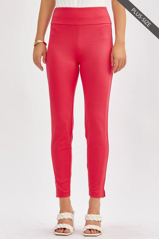 Presale - Dragon fruit straight leg versatile pants (28PO)