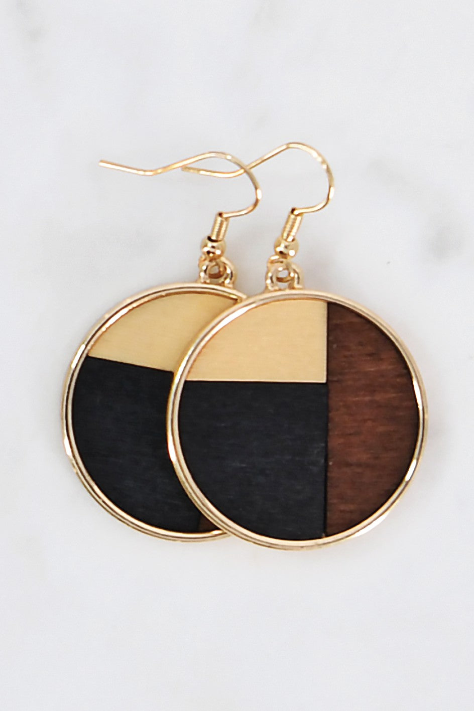 Wooden earrings