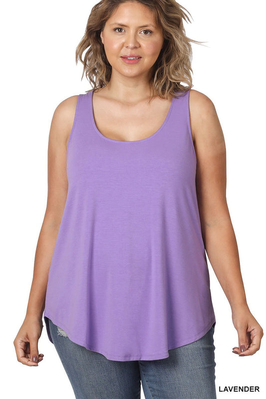 Basic tank top - Lavender